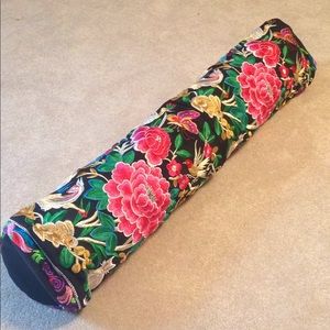 Embroidered Yoga Mat Bag